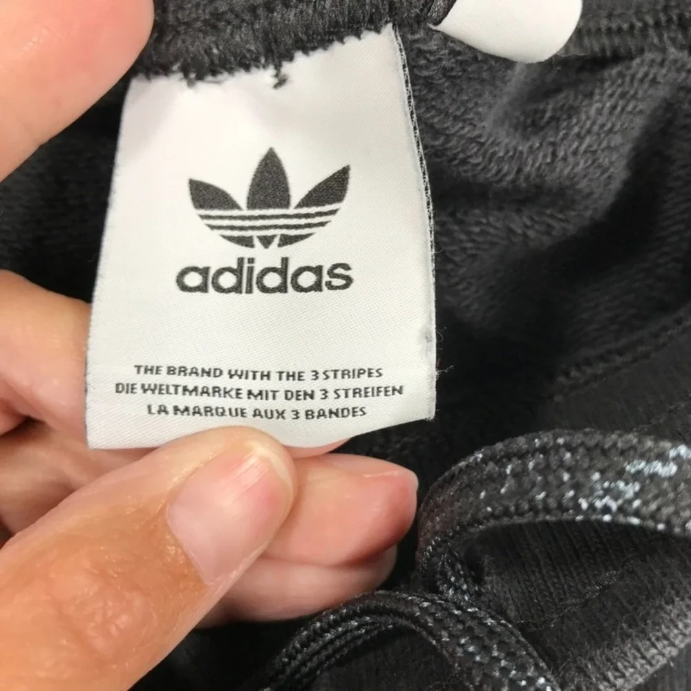 Adidas Sweatpants Joggers Mens 2XL XXL Blue Black Plaid R.Y.V. Reveal Your Voice